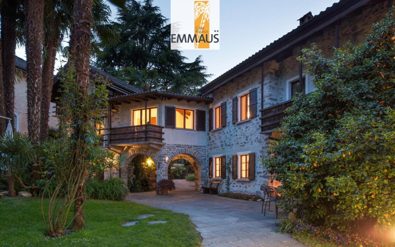 Parkhotel Emmaus - Casa Rustico Ascona Exteriör bild