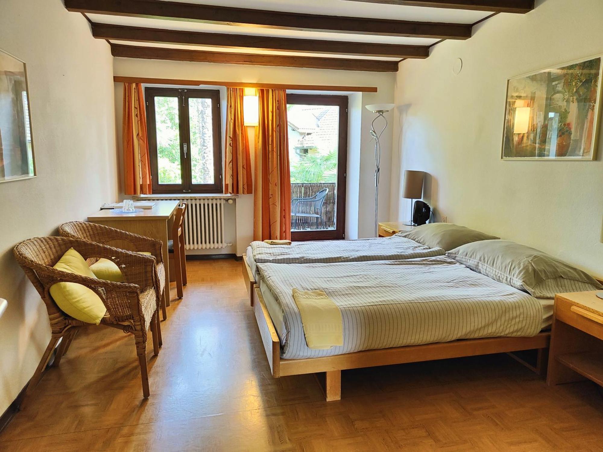 Parkhotel Emmaus - Casa Rustico Ascona Exteriör bild
